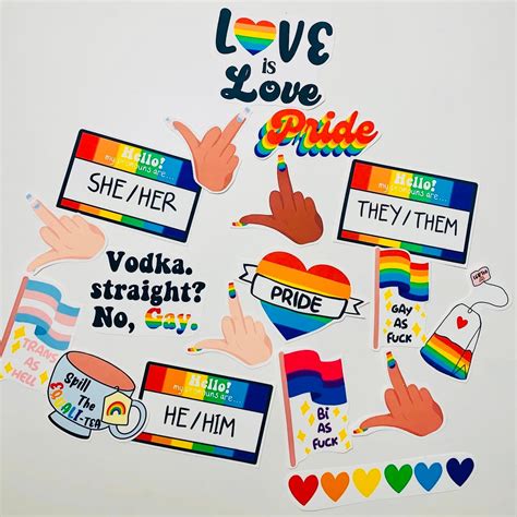 lgbtq stickers|funny lgbtq stickers.